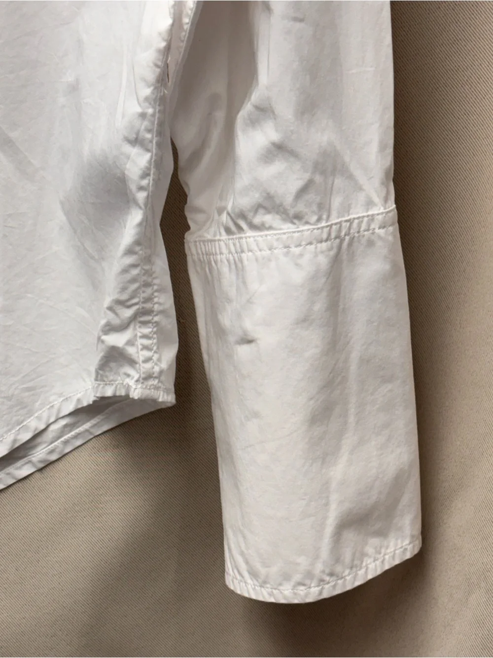 J.Crew Garçon classic button-down shirt in white organic cotton poplin Size 12